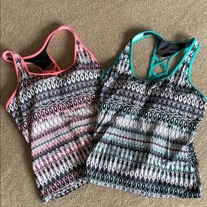 Pair of Tankini Swim Tops